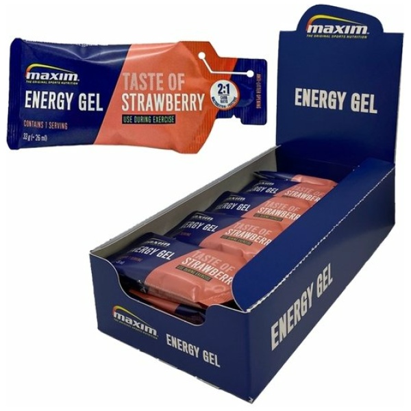 ENERGY GEL STRAWBERRY 33GR DS A 25