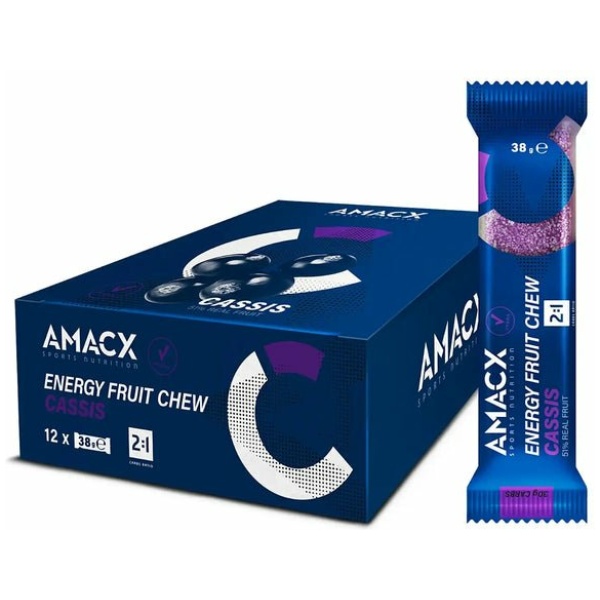 energy fruit chew 38gr cassis - Afbeelding 3