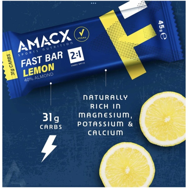 fast bar 45gr lemon - Afbeelding 2