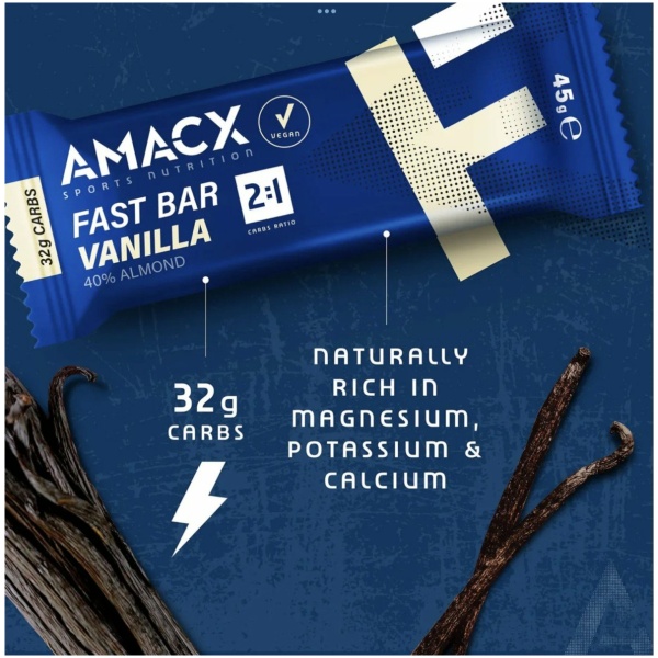 fast bar 45gr vanilla - Afbeelding 3