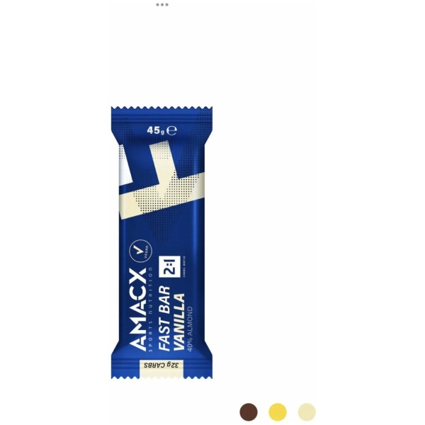 fast bar 45gr vanilla