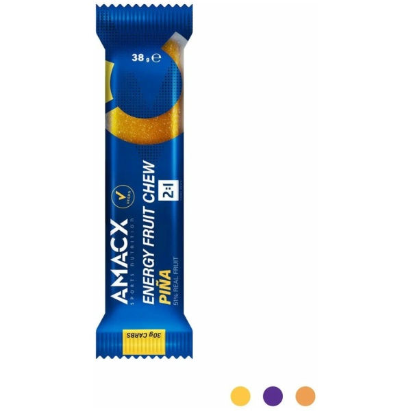 energy fruit chew 38gr piña