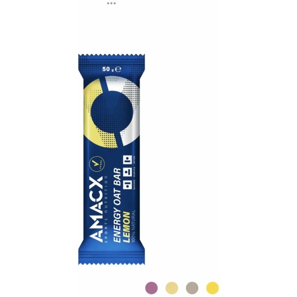 energy oat bar 50gr lemon