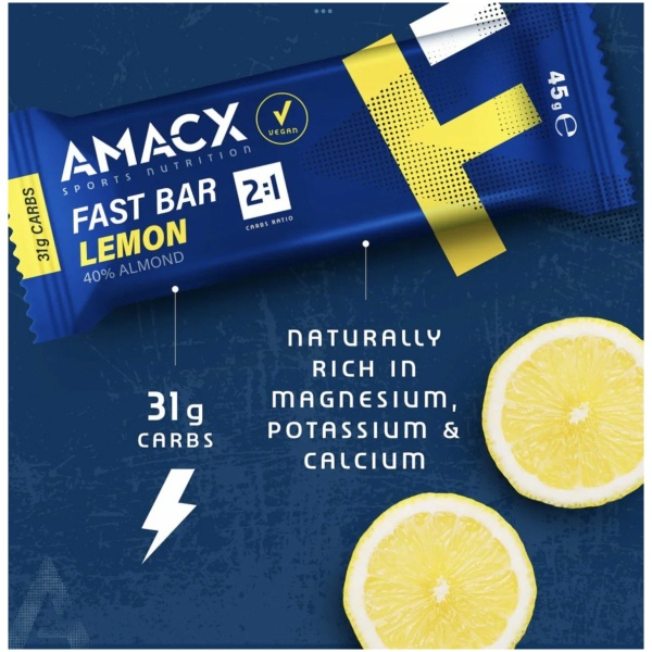 fast bar 45gr lemon - Afbeelding 2