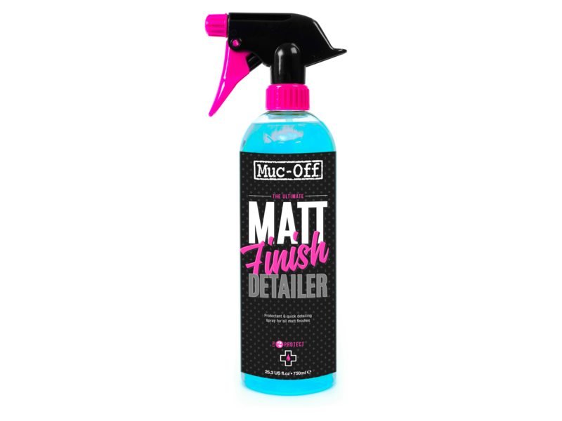 Muc-off matt finish detailer beschermspray 250ml Zwart - Afbeelding 2