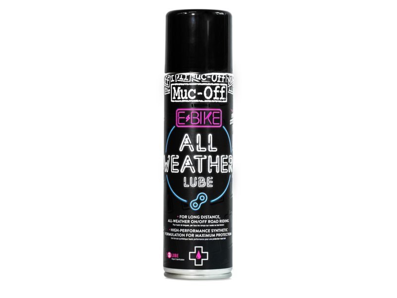 Muc-off e-bike all weather chain lube spuitbus 250 Zwart - Afbeelding 2